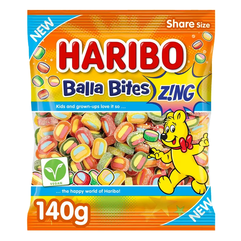 Balla Bites 140g Zing Candy