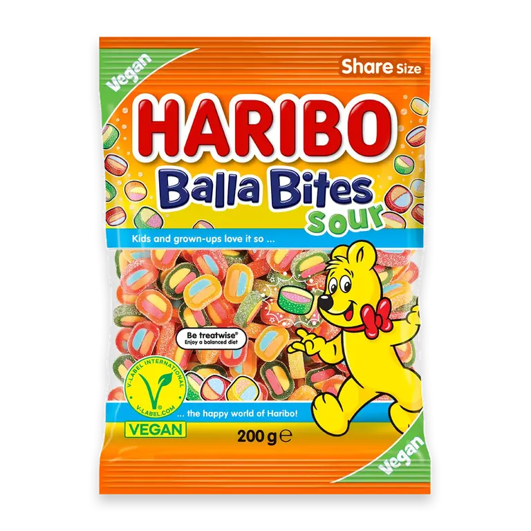 Balla Bites Sour Lollies