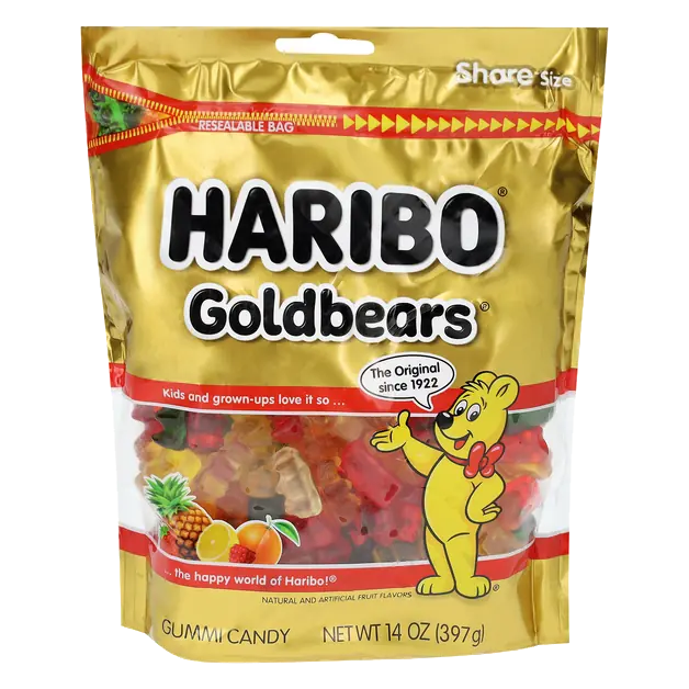 Goldbears Gummi Bears Candy Share Size