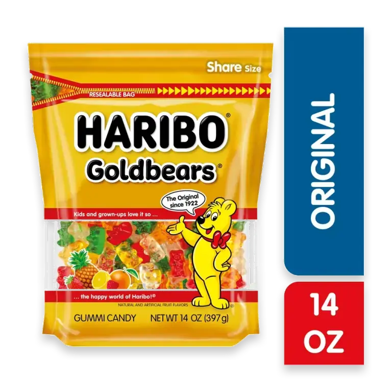 Goldbears Gummi Candy Bag