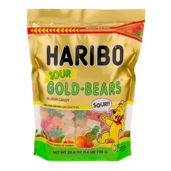 Goldbears Sour Gummi Bears Candy