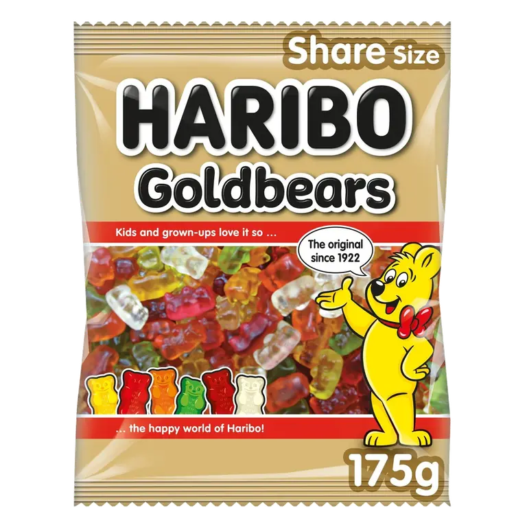 Goldbears Sweets Share Bag 175g