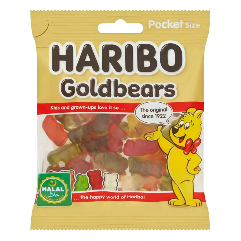 Halal Goldbears Sweets Bag 100g