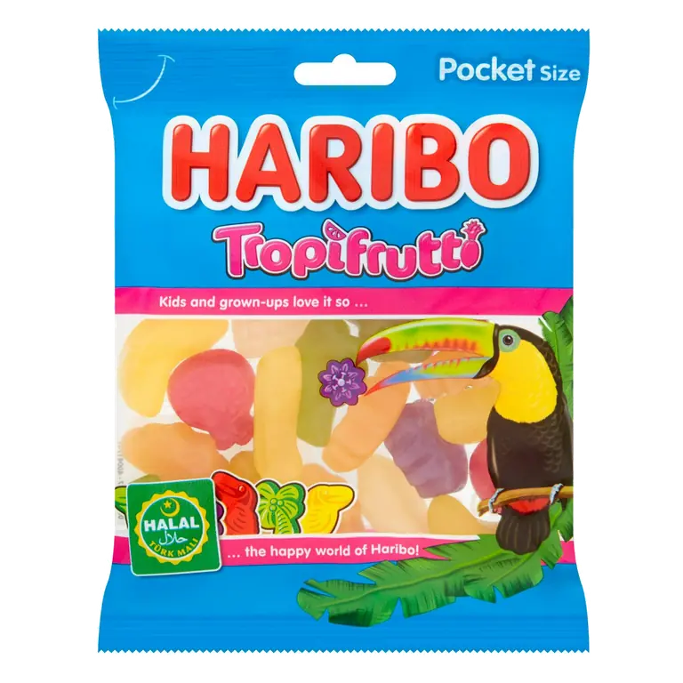 Halal Tropifrutti Bag 100g