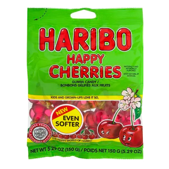 Happy Cherries Gummi Candy