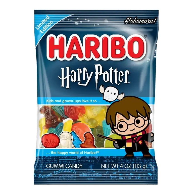 HARIBO Harry Potter Halloween Chewy Gummy Candy, 4oz