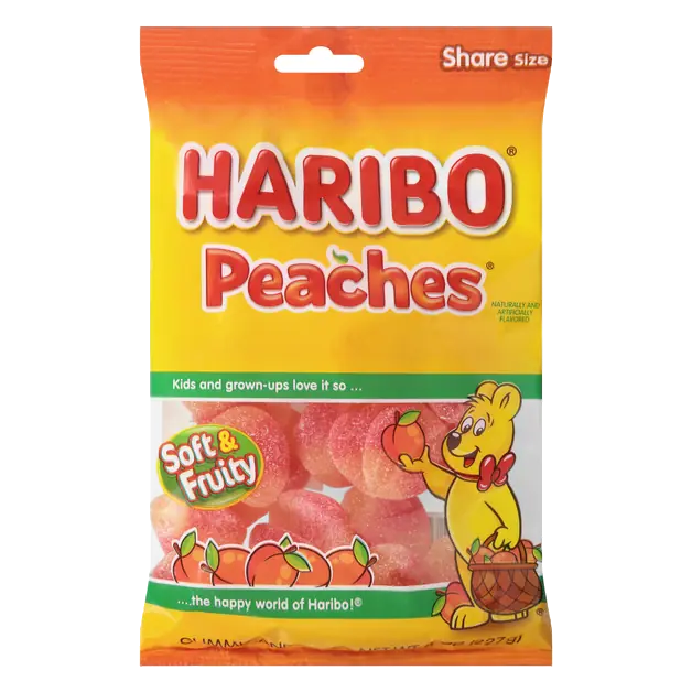 Peaches Gummi Candy