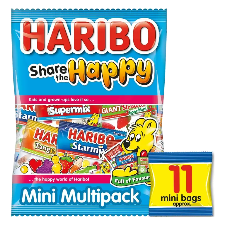 Share The Happy 11 Mini Bags Sweets Multipack