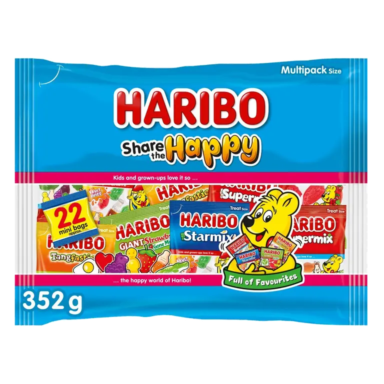 Share The Happy 22 Mini Bags Sweets