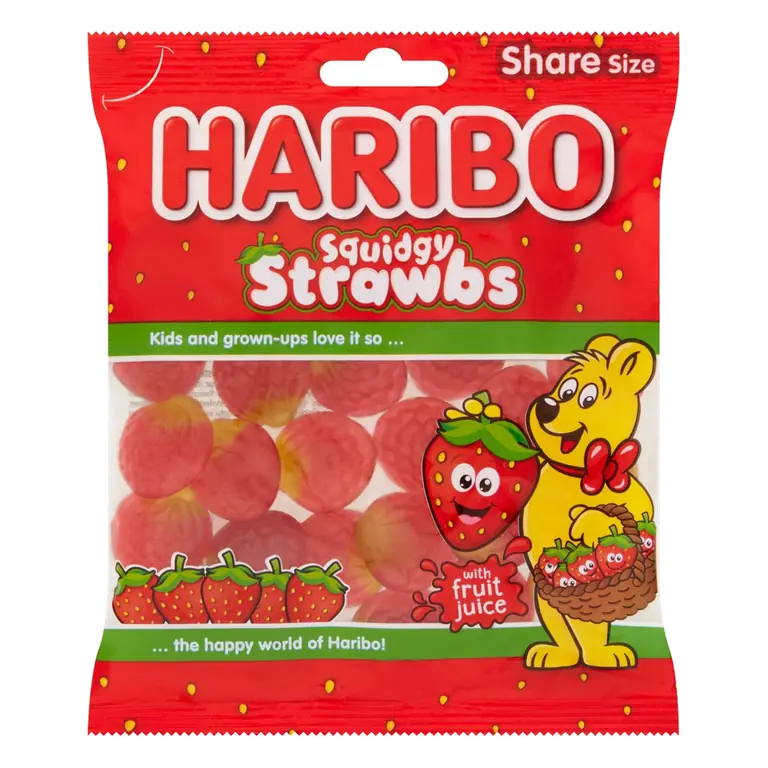 Squidgy Strawbs 160g