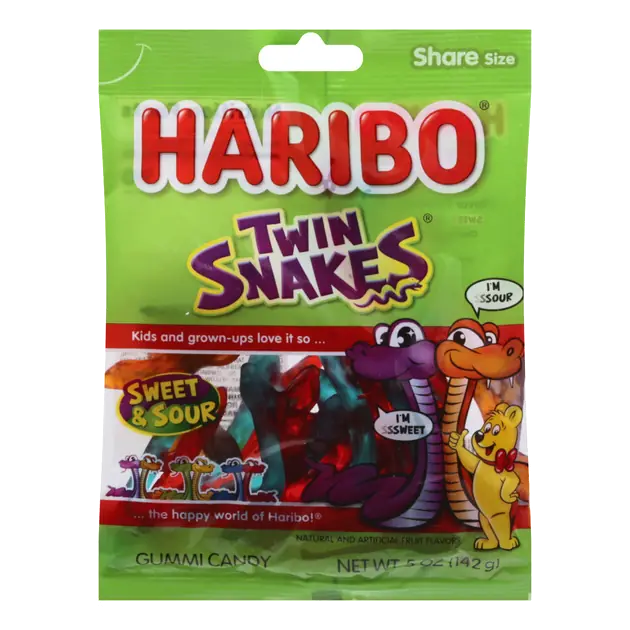 Twin Snakes Gummi Candy