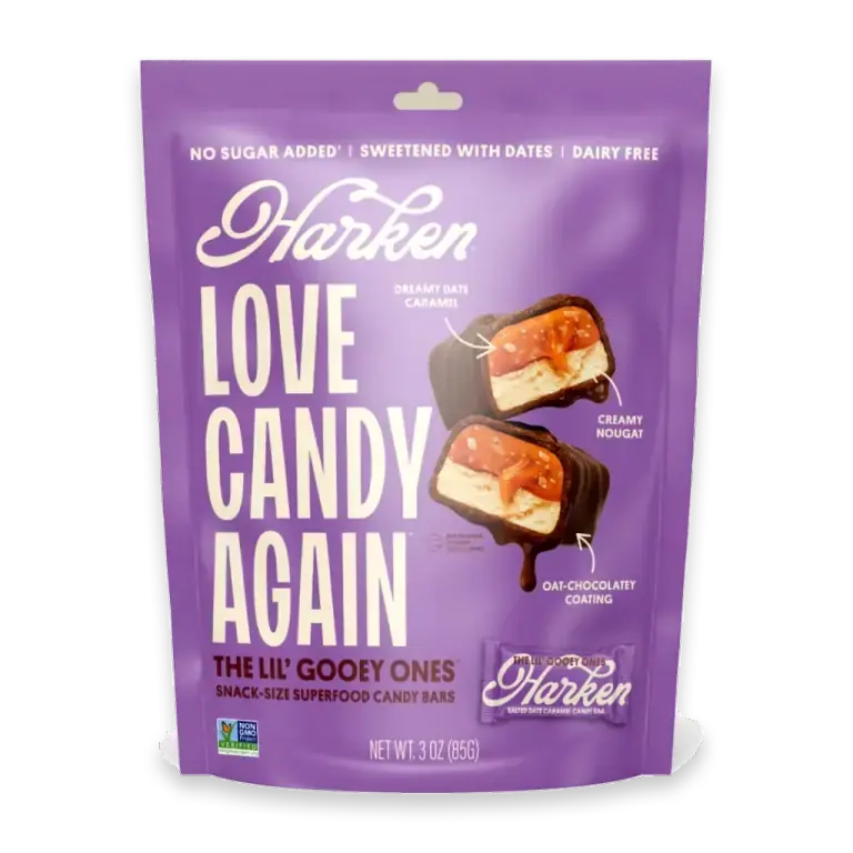 The Lil' Gooey Ones Salted Date Caramel Snack-Size Candy Bars