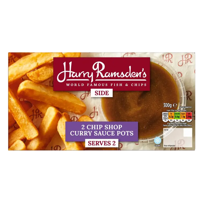 2 Chip Shop Curry Sauce Pots 300g