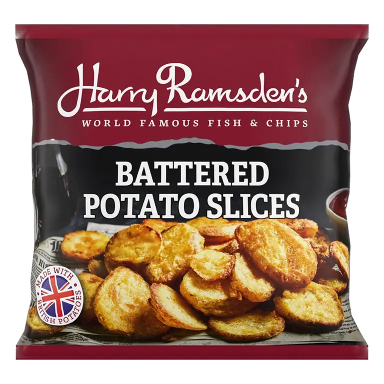 Harry Ramsdens Battered Potato Slices 500g