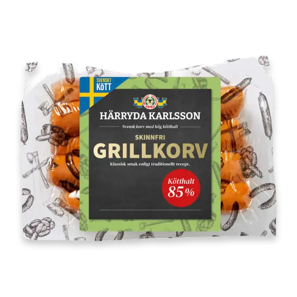 Grillkorv Skinnfri