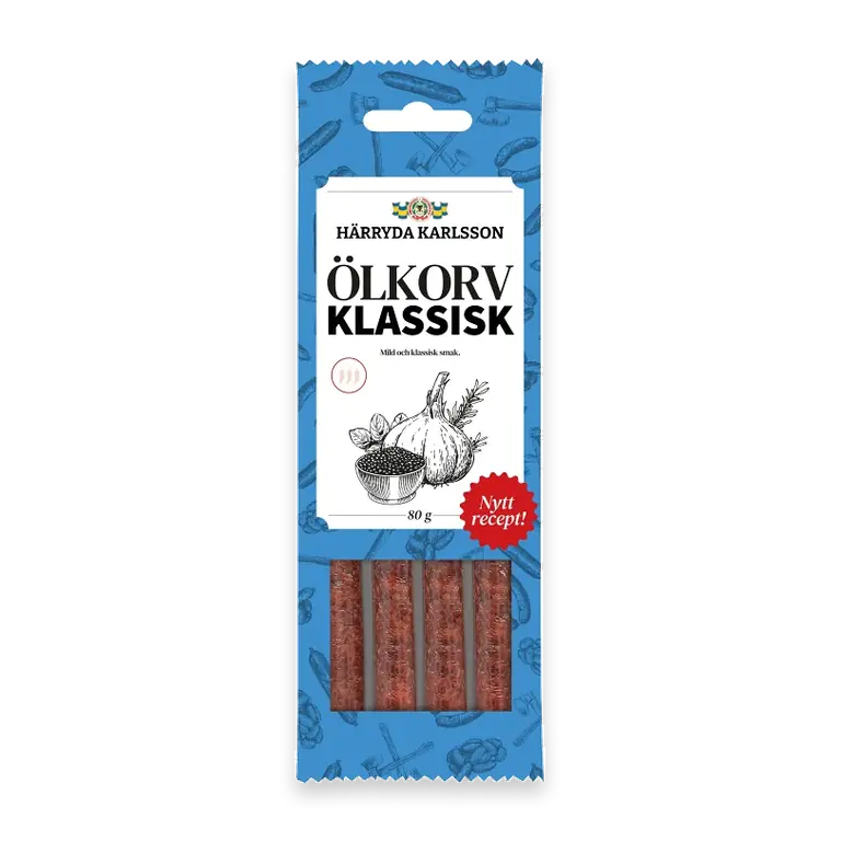 Ölkorv Klassisk 4-p 80g