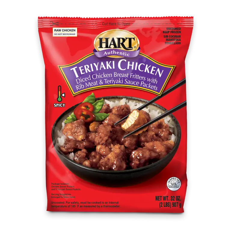 Frozen Raw Teriyaki Chicken