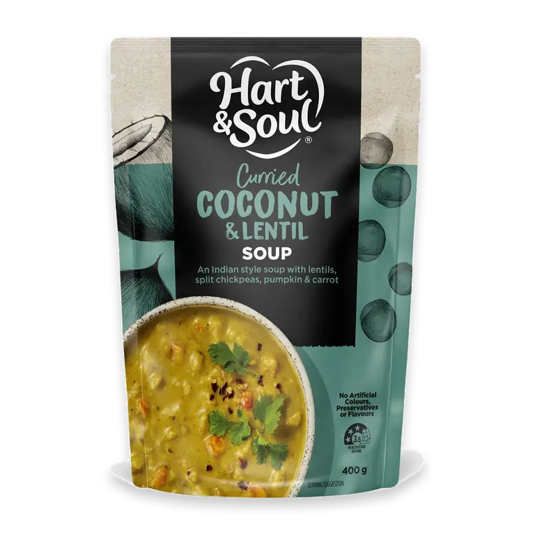 Coconut & Lentil Soup