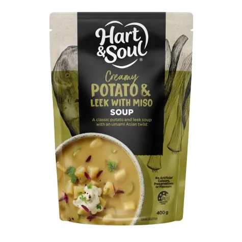 Pouch Soup Potato & Leek With Miso