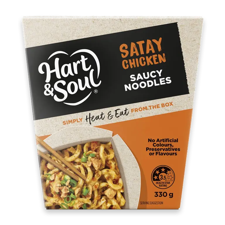 Satay Chicken Saucy Noodles Box