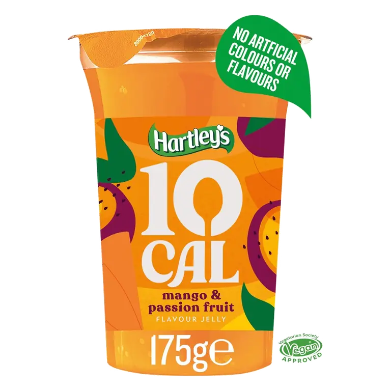 10 Calorie Mango & Passionfruit Jelly Pot