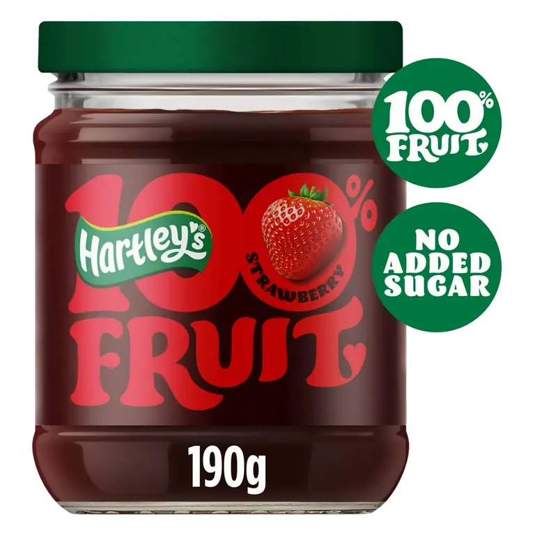 190g 100% Strawberry Fruit Spread