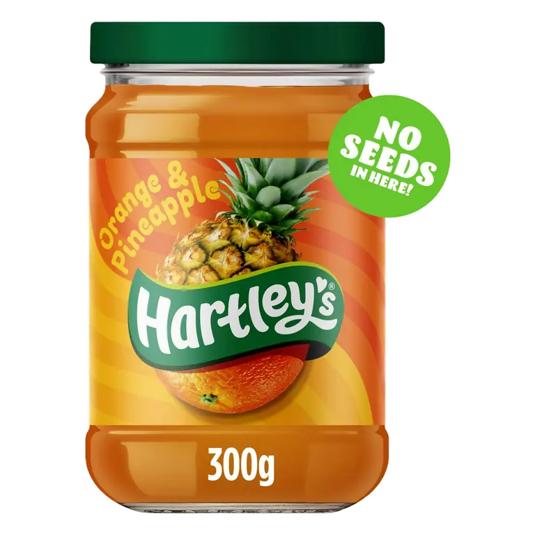 300g Seedless Pineapple & Orange Fruit Jam