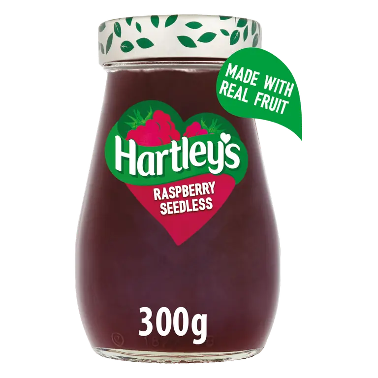 Hartley's Raspberry Seedless 300g