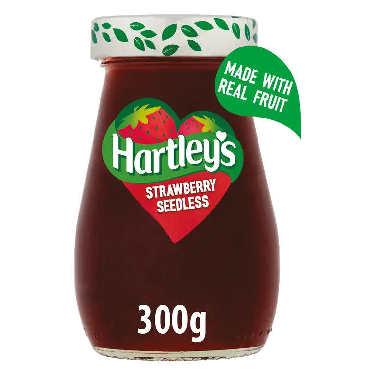 Hartley's Strawberry Seedless 300g