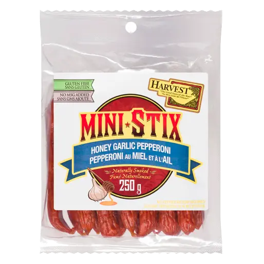 Honey Garlic Mini Stix Pepperoni 250 g