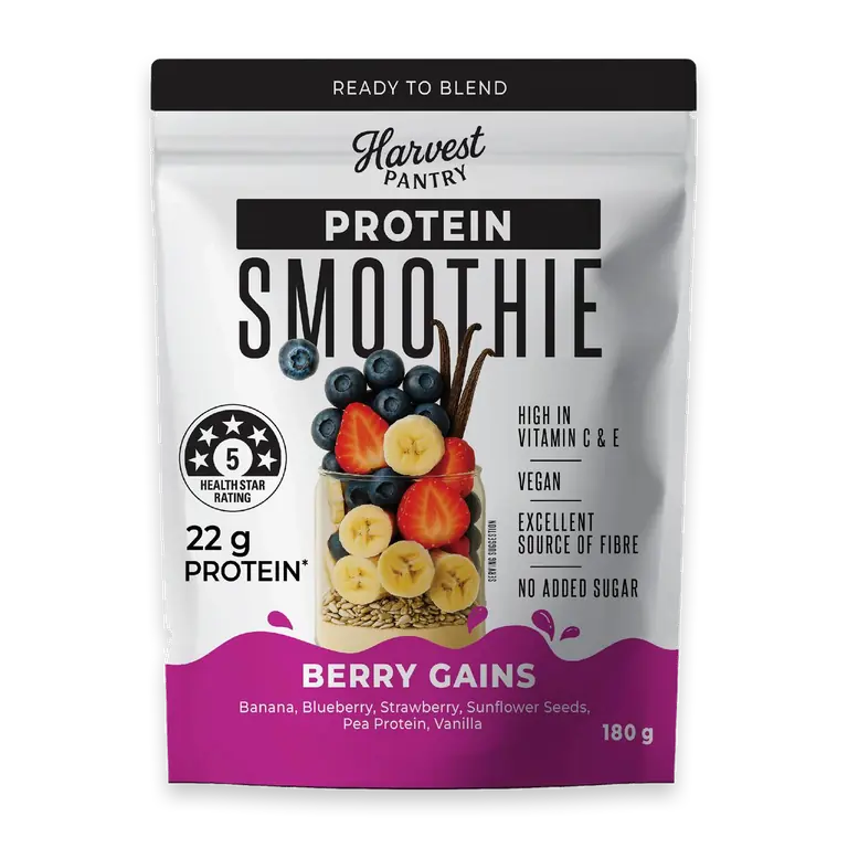 Protein Smoothie Berry Gains