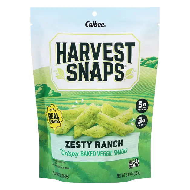 Crispy Baked Zesty Ranch Veggie Snacks
