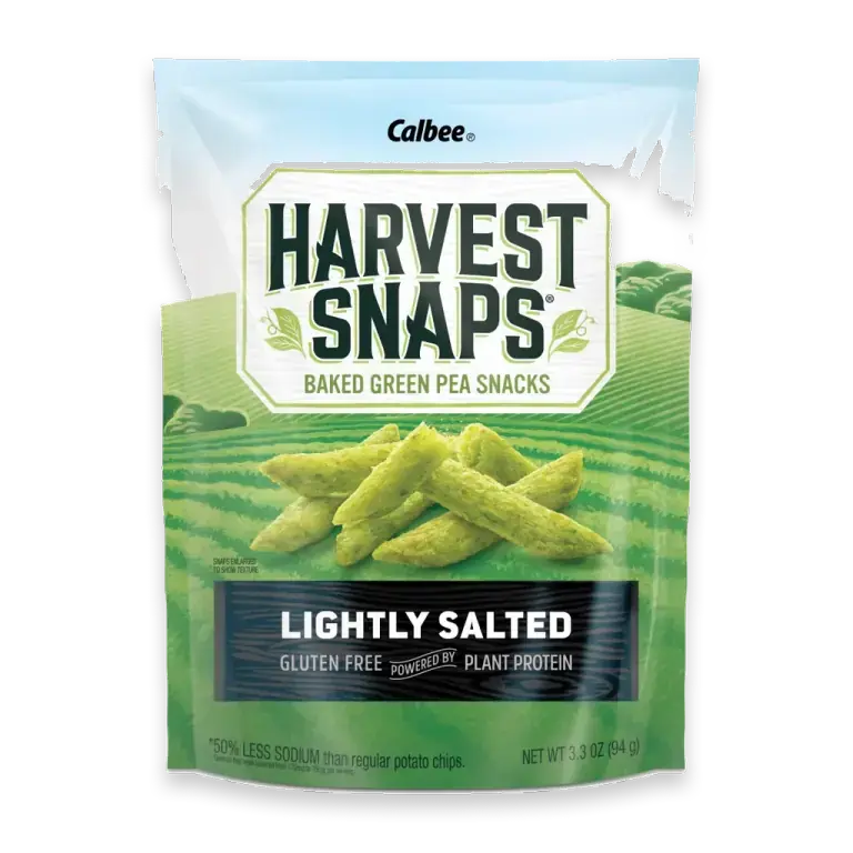 Lightly Salted Green Pea Snack Crisps