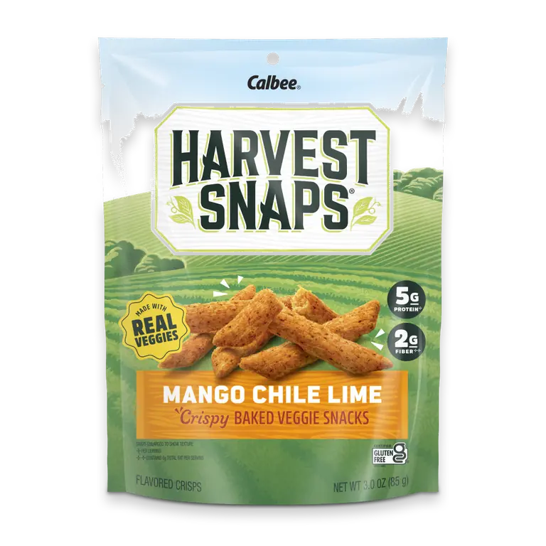 Mango Chile Lime Red Lentil Snack Crisps