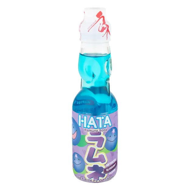 Blueberry Ramune Soda