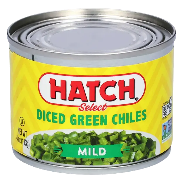 Diced Mild Green Chilies