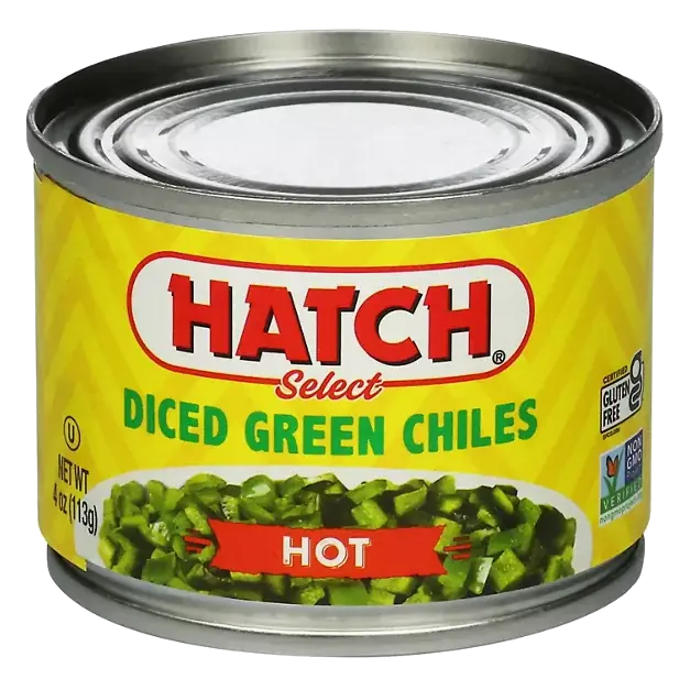 Select Green Chiles, Diced, Hot