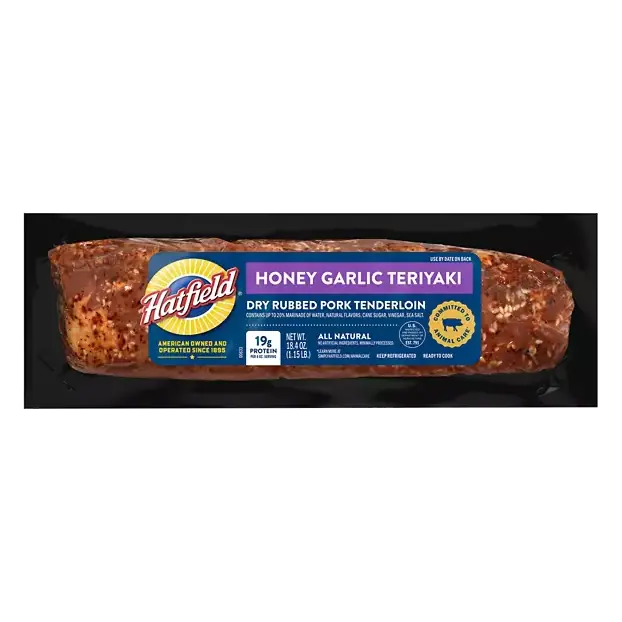 Dry Rubbed Honey Garlic Teriyaki Pork Tenderloin