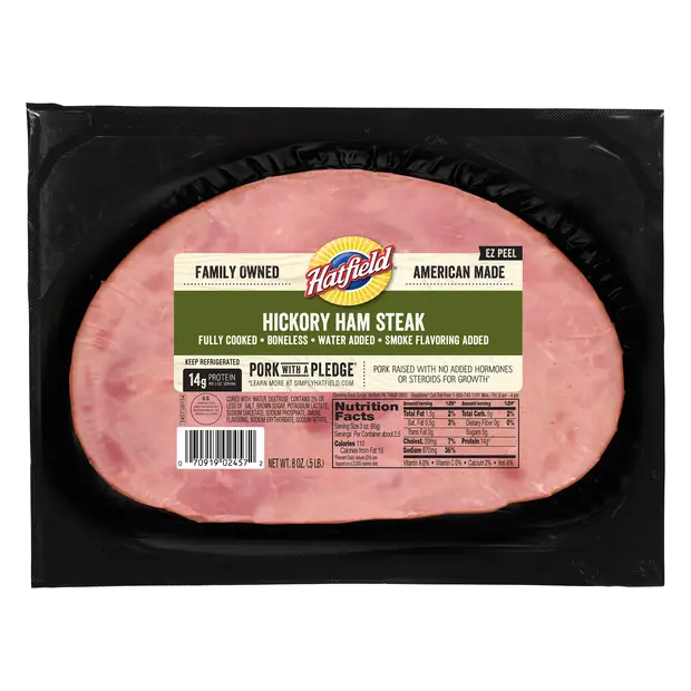 Fully Cooked Boneless Hickory Ham Steak