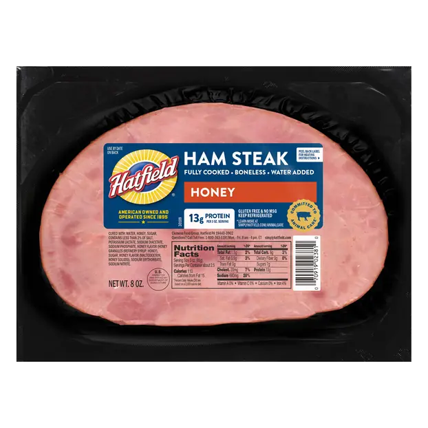 Fully Cooked Boneless Honey Ham Steak
