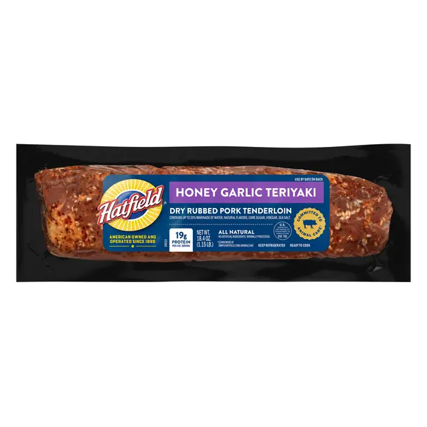 Honey Garlic Teriyaki Dry Rubbed Marinated Pork Tenderloin