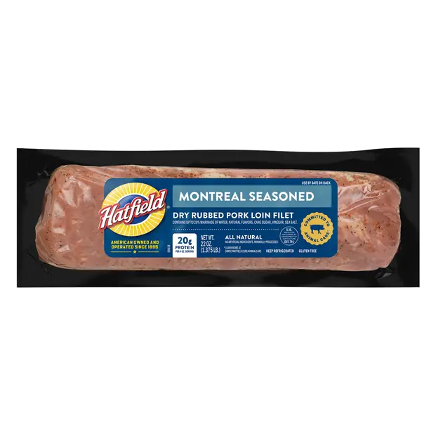 Montreal Seasoned Dry Rubbed Marinated Pork Loin Filet