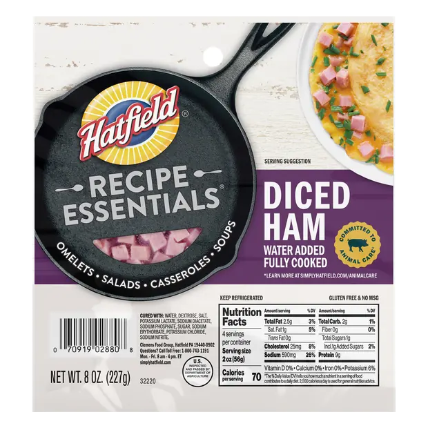 Recipe Essentials Diced Ham