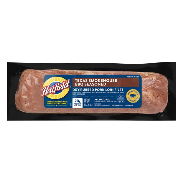 Texas Smokehouse BBQ Dry Rubbed Marinated Pork Lion Filet