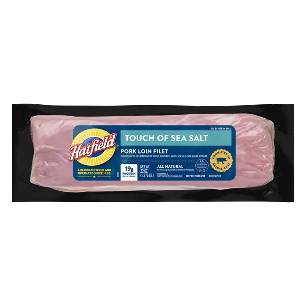 Touch Of Sea Salt Marinated Pork Loin Filet