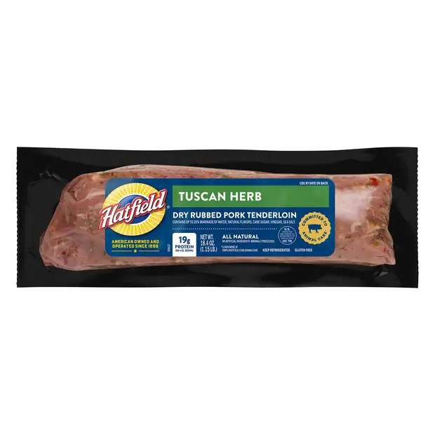 Tuscan Herb Dry Rubbed Marinated Pork Tenderloin