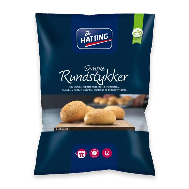 Danska rundstycken Fryst 600g