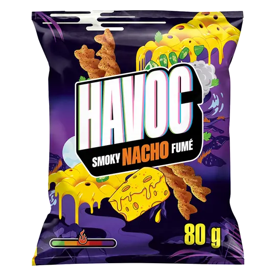 Corn Chips Smokey Nacho 80 g