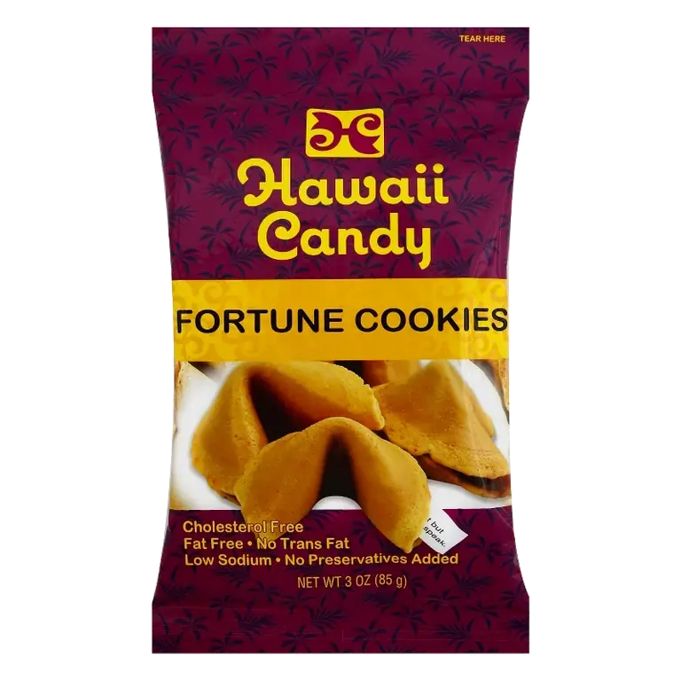 Hawaii Candy Fortune Cookies 3 oz