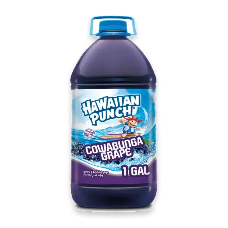 Cowabunga Grape Juice Drink Bottle